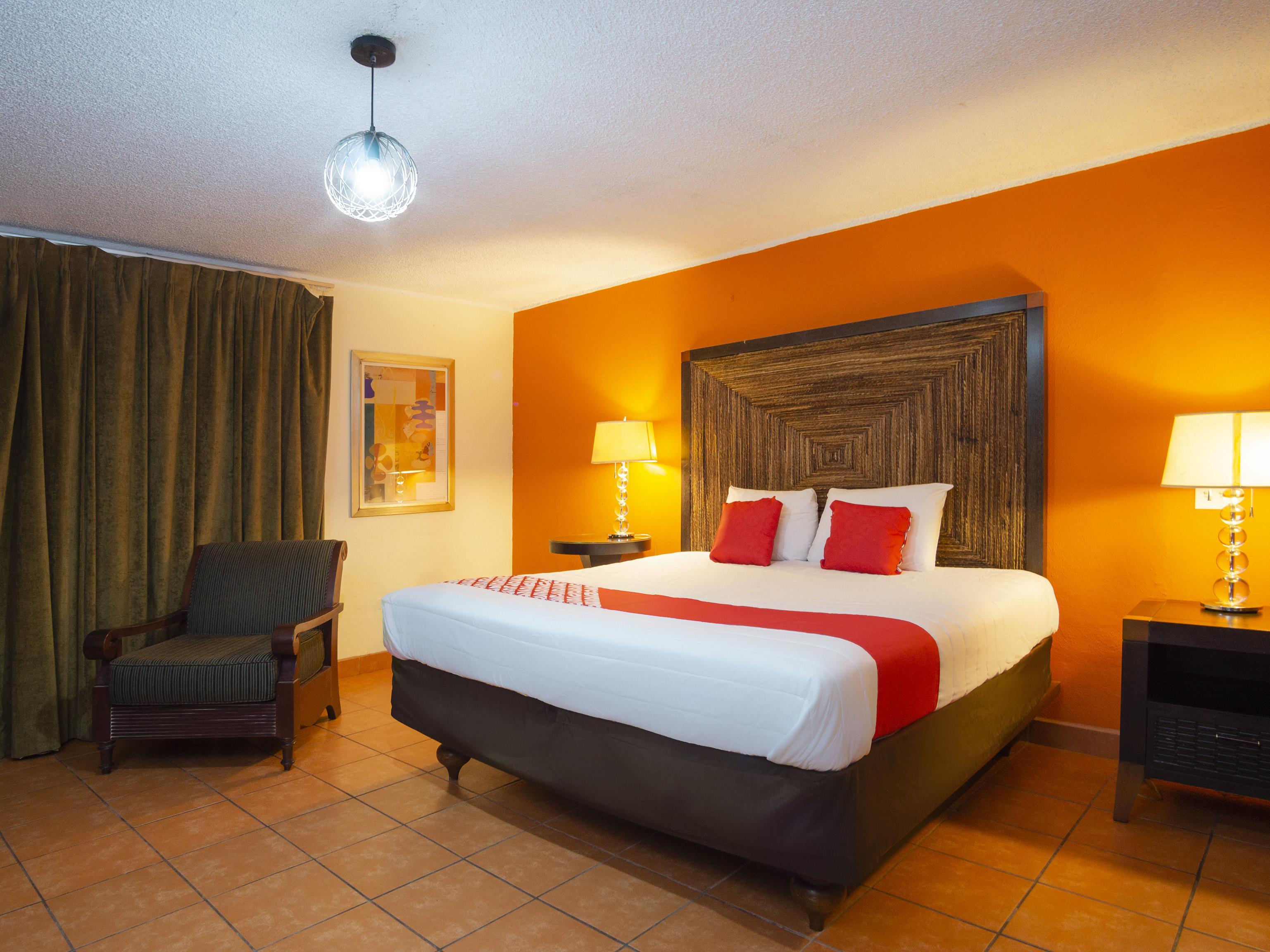 OYO Hotel Hacienda Don Luis, Rosarito Bagian luar foto A typical room at the hotel